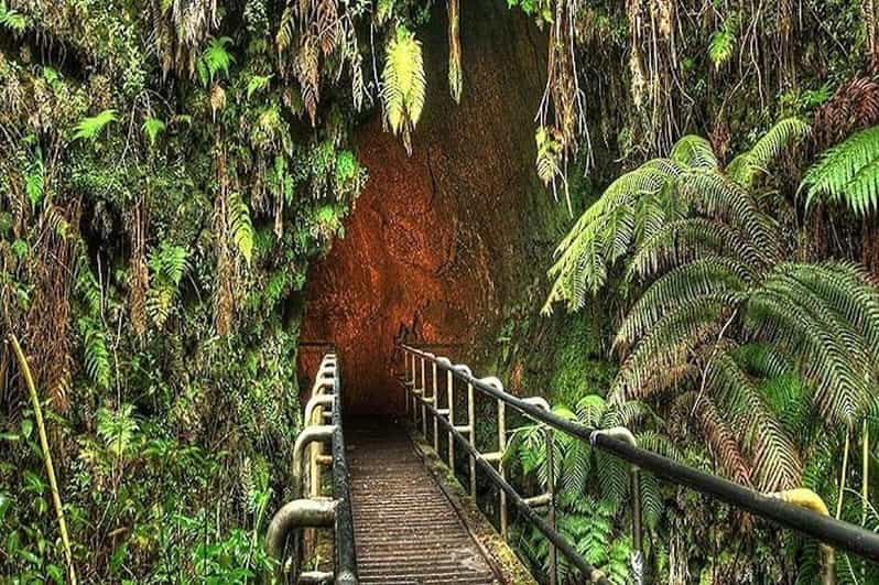 From the Big Island: Hawaii Volcanoes National Park Tour - Entering Hawaii Volcanoes National Park