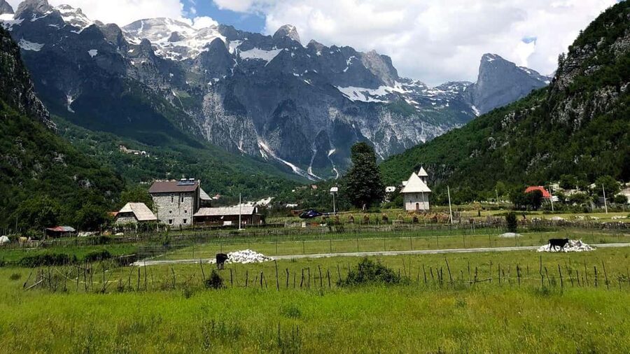 From Tirana/Durres/Shkoder: Day Tour to Theth and Blue Eye - Theth village adds a human story