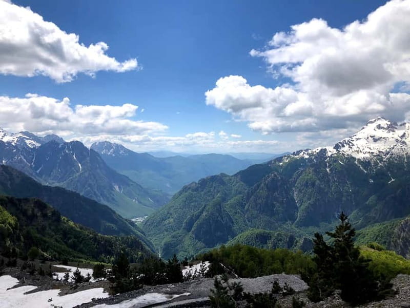 From Tirana/Durres/Shkoder: Theth & Blue Eye Tour (Smll Grp) - The three-hour drive into the Albanian Alps