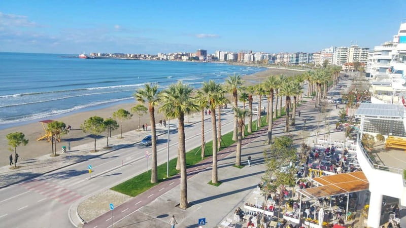 From Tirana or Durrës:Vlora, Llogara Park & Dhërmi beach day - Vlora, where the road meets two seas