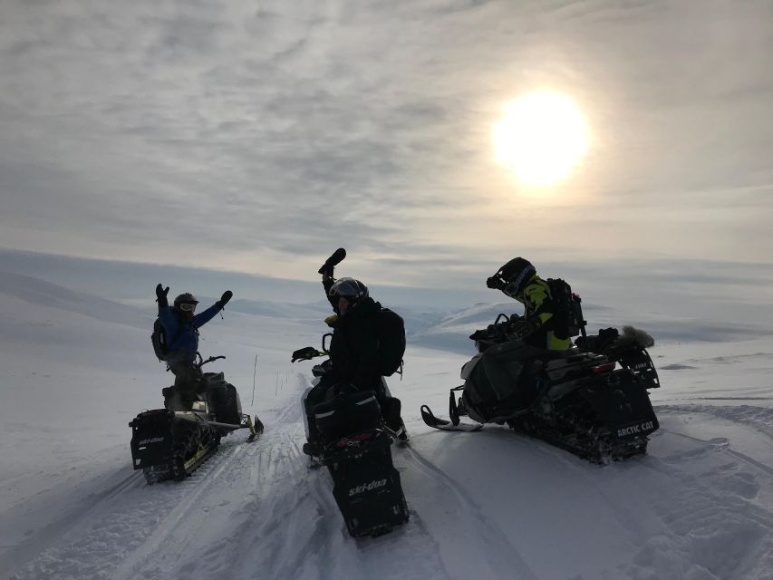 From Tromso: Arctic Wilderness Snowmobile Daytime Tour - A gentle introduction to snowmobiling