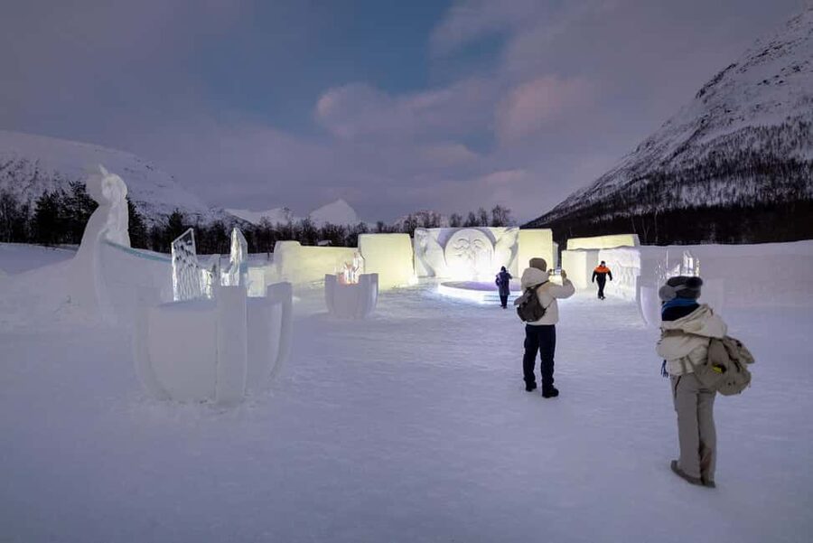 From Tromsø: Ice Domes Snow Park and Wilderness Experience - Key points at a glance