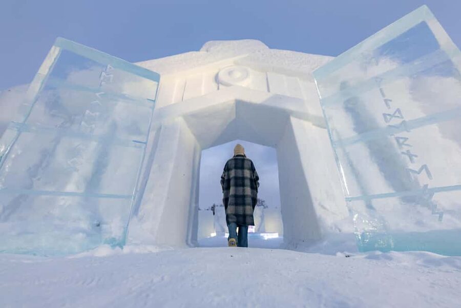 From Tromsø: Ice Domes Snow Park and Wilderness Experience - The 1.5-hour ride from Tromsø