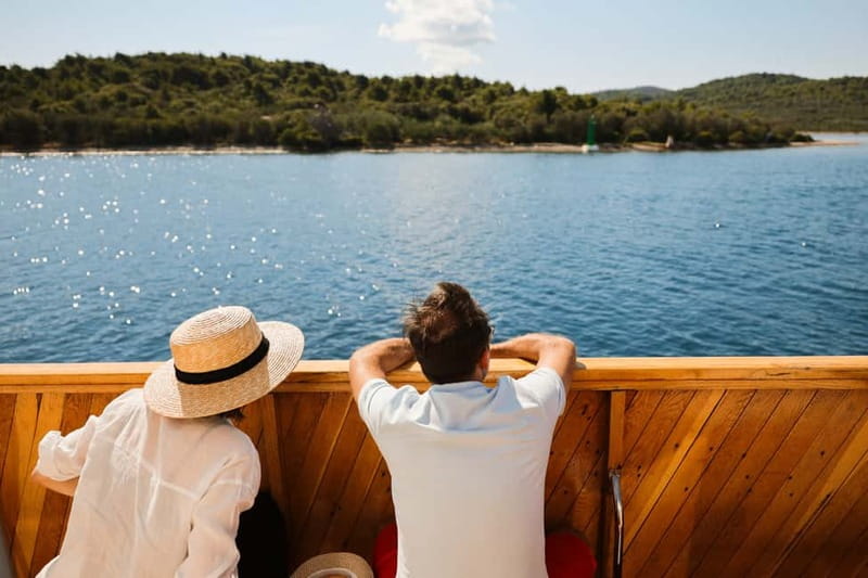 From Vir: Telaščic National Park Full-Day Cruise - Leaving Vir and settling into a full day at sea