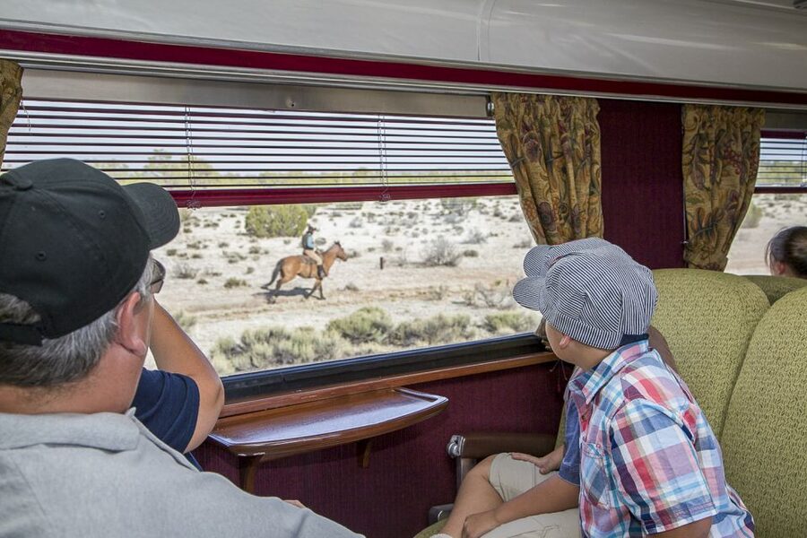 From Williams: Grand Canyon Railway Round-Trip Train Ticket - Arriving at the South Rim