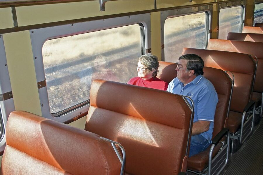 From Williams: Grand Canyon Railway Round-Trip Train Ticket - Who will enjoy this day most