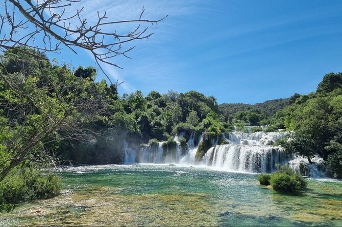 From Zadar Day Tour, Krka Waterfalls, Skradin Cruise, Swimming - Swimming at Skradin Beach, not at the falls