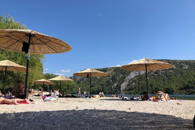 From Zadar Day Tour, Krka Waterfalls, Skradin Cruise, Swimming - A little time in Skradin