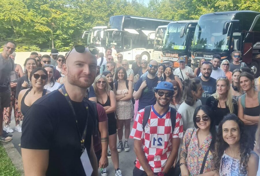 From Zadar: Plitvice Lakes Guided Tour with Boat & Train - Crossing Lake Kozjak by electric boat