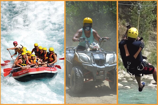Full-Day Adventure 3 in 1 activity from Antalya to Köprülü Canyon National Park - Timing problems and how to manage them