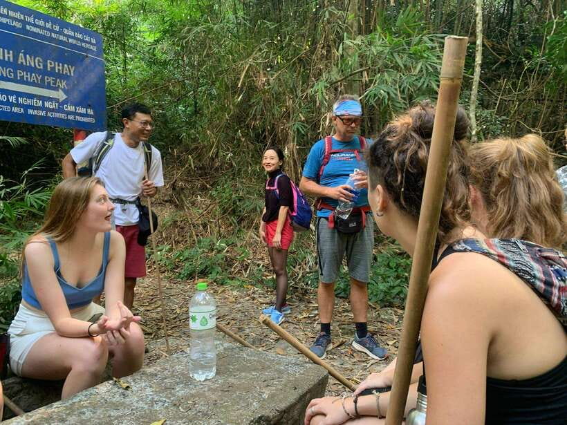 Full day hike - climbing in Jungle of Cat Ba National park - Why this Cat Ba day trip works so well
