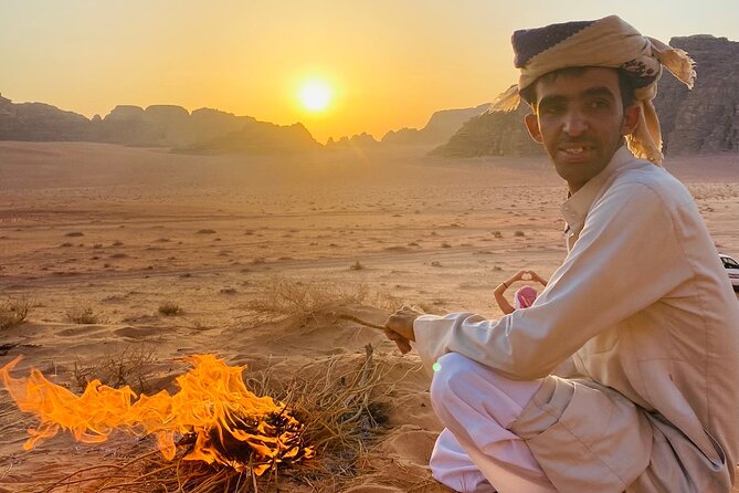 Full day Jeep Tour in Wadi Rum desert - Rock bridges and Lawrence’s House before lunch
