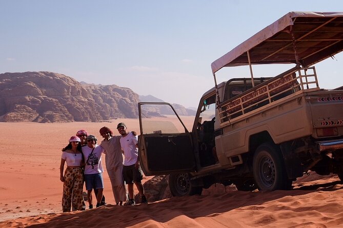 Full Day Jeep Tour in Wadi Rum (incl. Bedouin picnic lunch) - Starting at Wadi Rum Rest House