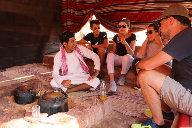Full Day Jeep Tour in Wadi Rum (incl. Bedouin picnic lunch) - Walking through Abu Khashaba Canyon