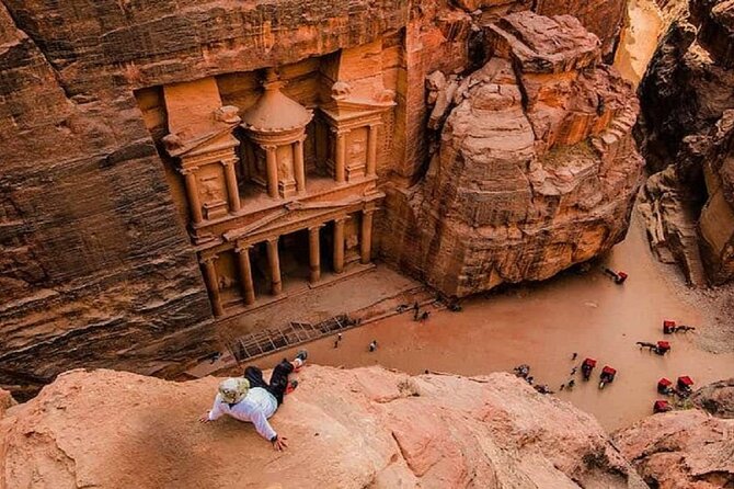 Full Day Tour Petra and Wadi Rum from Amman - The morning drive from Amman or the Dead Sea