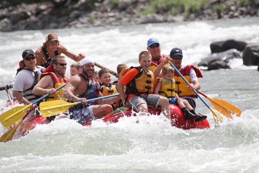 Gardiner: Yellowstone River Half-Day Whitewater Rafting - Getting dressed for the Yellowstone water