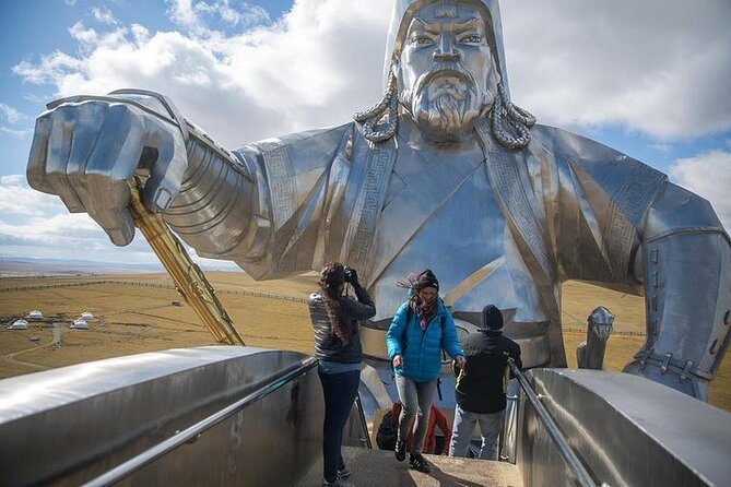 Genghis Khan Statue Day Tour+National Park+Camel Ride+Eagle - The guides and the group experience