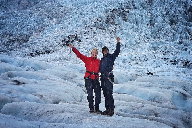 Glacier Hike from Skaftafell - Extra Small Group - Learning the gear before you step onto the ice