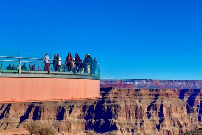 Grand Canyon + Hoover Dam View + WiFi (Skywalk/lunch options)