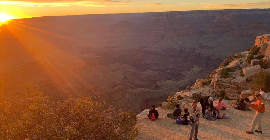 Grand Canyon National Park: Guided Sunset Hummer Tour - The viewpoint stops and time for photographs