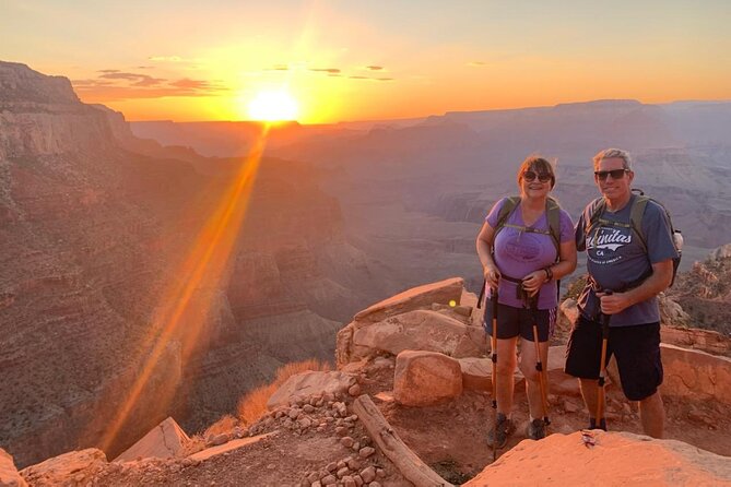 Grand Canyon Sunset Hiking Adventure Deep Below The South Rim - Walking into the Grand Canyon instead of viewing it