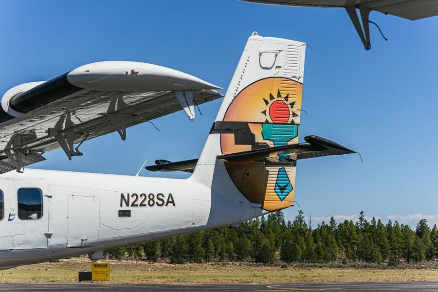 Grand Canyon Village: Grand Canyon South Rim Airplane Tour - How long does the flight take?