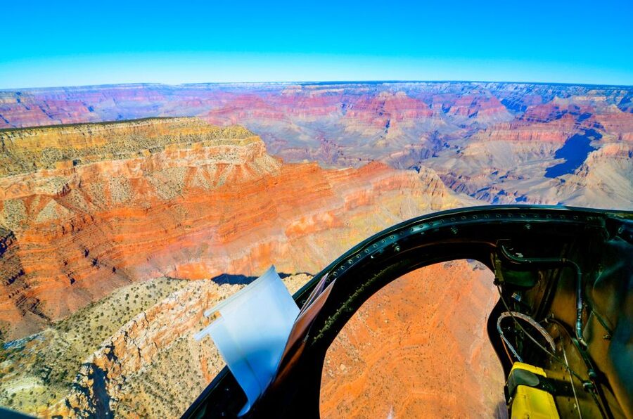 Grand Canyon Village: Helicopter Tour & Hummer Tour Options - What the 25-minute flight feels like