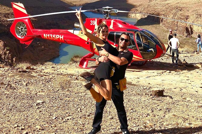 Grand Canyon West Rim Helicopter Tour with Champagne Toast - Who will enjoy this most