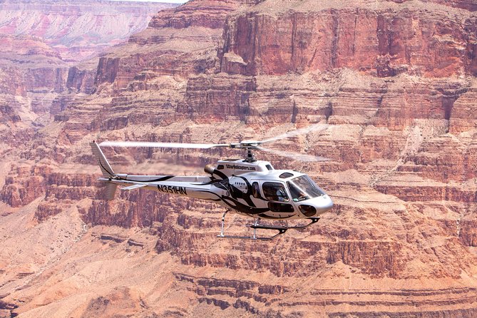 Grand Canyon West Rim Luxury Helicopter Tour from Las Vegas - Flying through the Grand Canyon West Rim