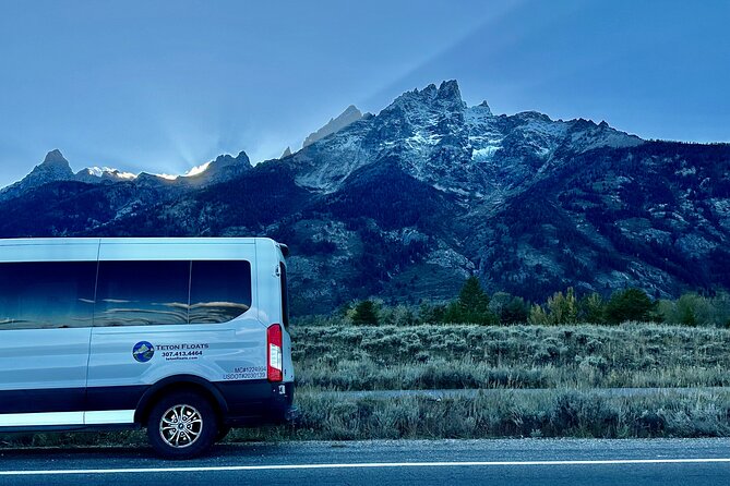 Grand Teton Half Day Tour - Jackson pickup and the route toward Mormon Row