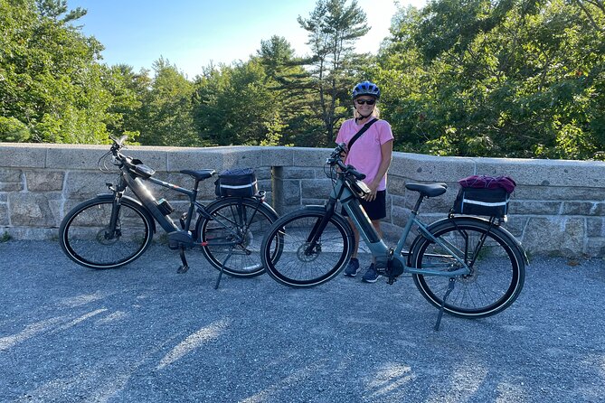 Guided Ebike Tour of Acadia National Park Carriage Roads - Jordan Pond, Stone Bridges, and Mountain Views