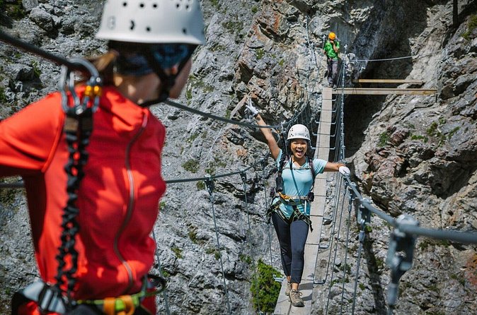 Half-Day Guided Via Ferrata Climbing Tour in Banff - Safety instruction is central, not an afterthought