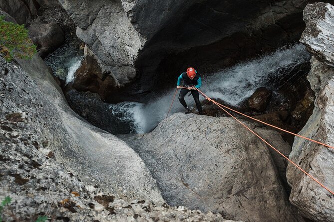 Half Day Heart Creek Canyon - Near Banff & Canmore- For Beginners - Learning the ropes before the water