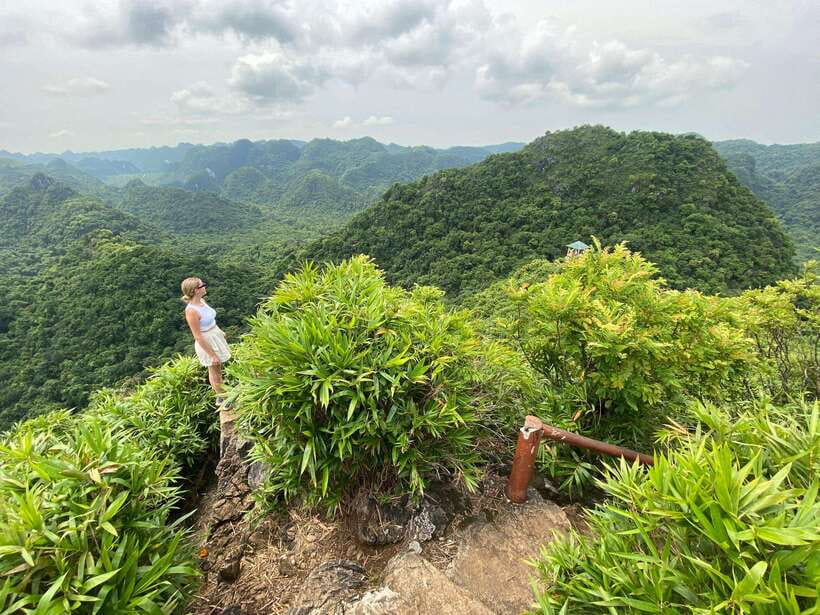 Half Day Hiking to Cat Ba National Park with a Guide - Trung Trang Cave and its long limestone passage