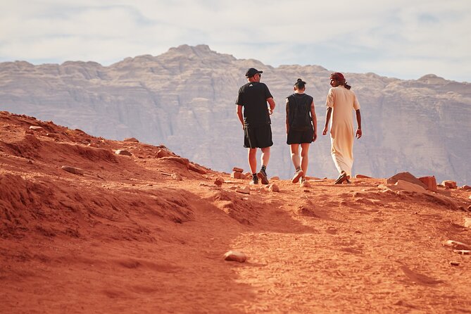 Half-Day Jeep Safari "Wadi Rum Highlights!" w/ Professional Bedouin Guide - Camel riding costs extra