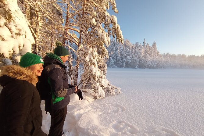 Hiking tour in Nuuksio National Park with meal and snacks - Walking through Nuuksio National Park