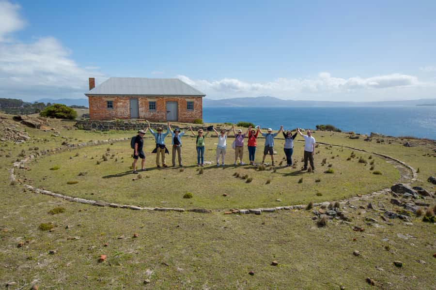 Hobart: Maria Island National Park Active Full-Day Tour - The Painted Cliffs walk, about 4.5km round trip