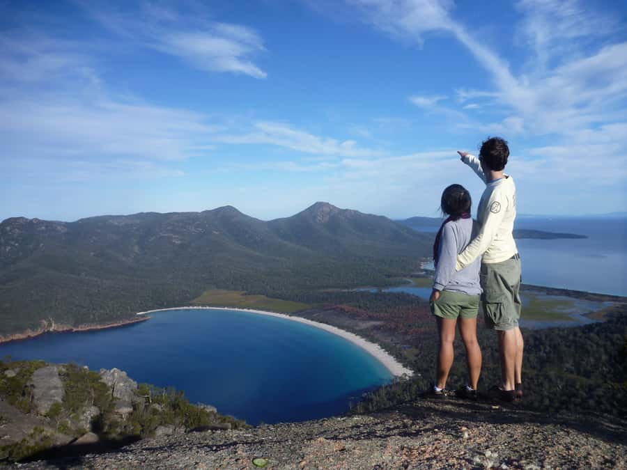Hobart: Wineglass Bay & Freycinet National Park Active Tour - Cape Tourville’s short walk and wide views