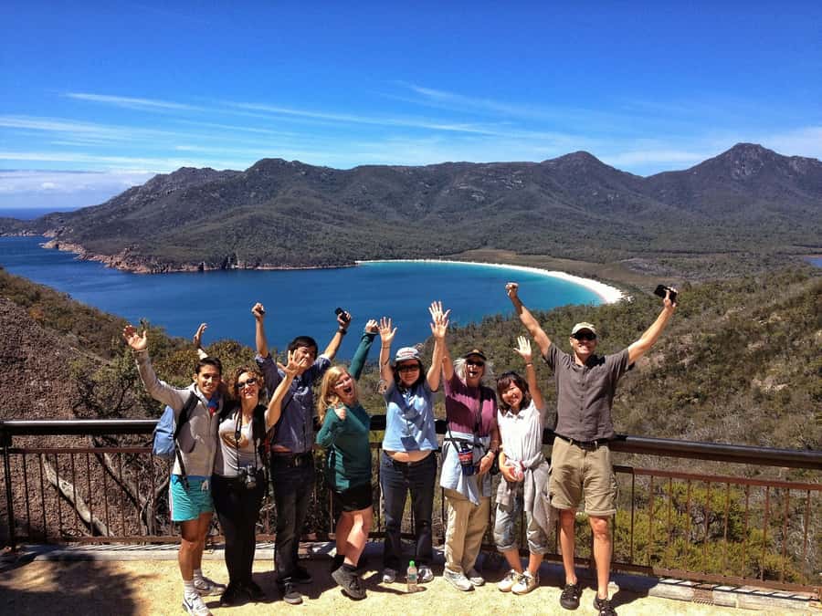 Hobart: Wineglass Bay & Freycinet National Park Active Tour - The Wineglass Bay Lookout walk