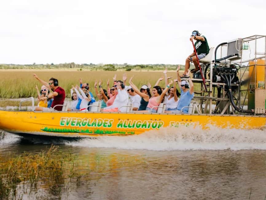 Homestead: Everglades Alligator Farm Entry and Airboat Ride - Inside Everglades Alligator Farm