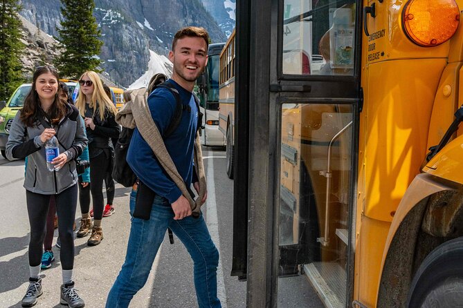 Hop-On and Hop-Off Banff Bus - The onboard host is part guide, part day planner