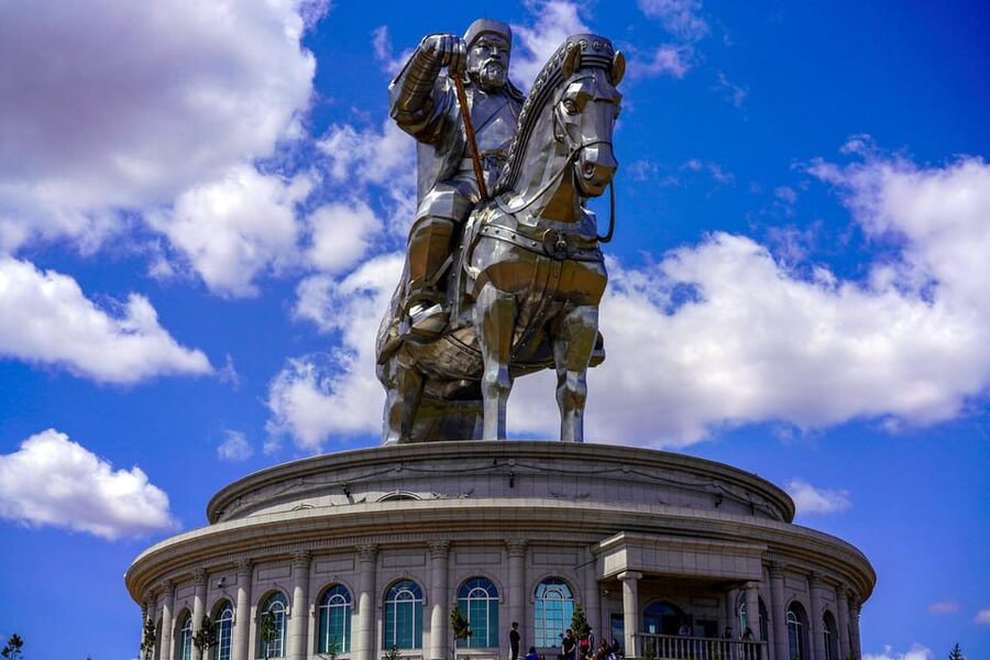 Horse riding experience in Terelj National park 1 day - The giant Chinggis Khaan statue