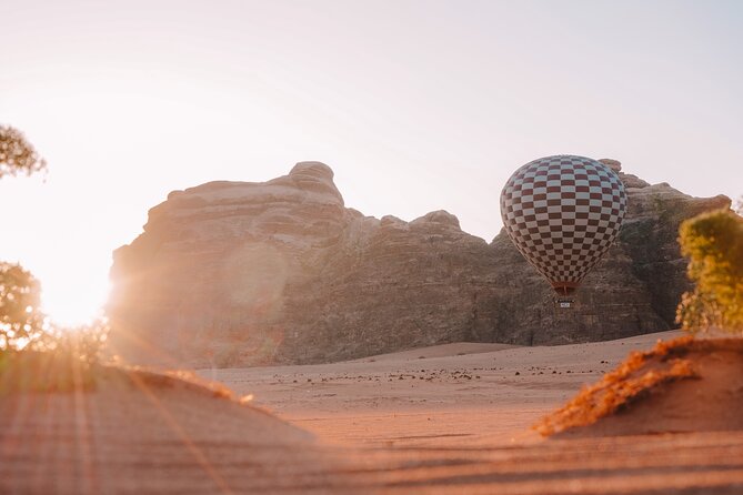 Hot Air Balloon Flight at Wadi Rum - The desert views you can expect from above