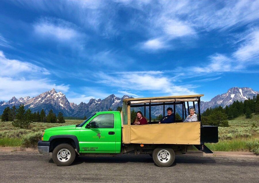 Jackson: Grand Teton National Park Guided Wildlife Tour - Seeing animals through binoculars and a spotting scope