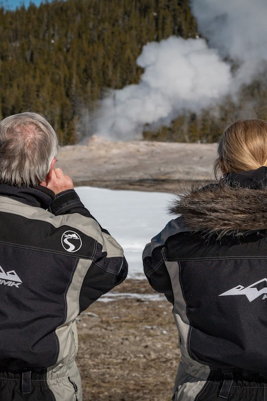 Jackson: Yellowstone Snowmobile Tour to Old Faithful - Old Faithful is the day’s main target