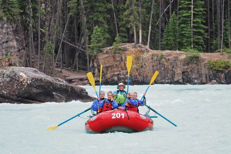 Jasper: Canyon Run Family Whitewater Rafting - What Class 2+ really means for your group