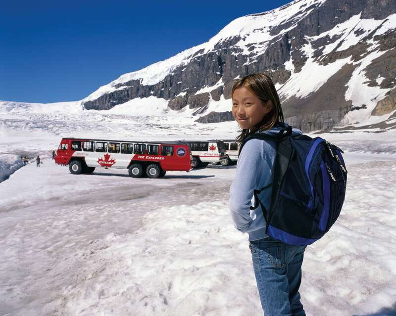 Jasper: Transfer to Banff/Lake Louise w/ Columbia Icefields - The Glacier SkyWalk over the Sunwapta Valley