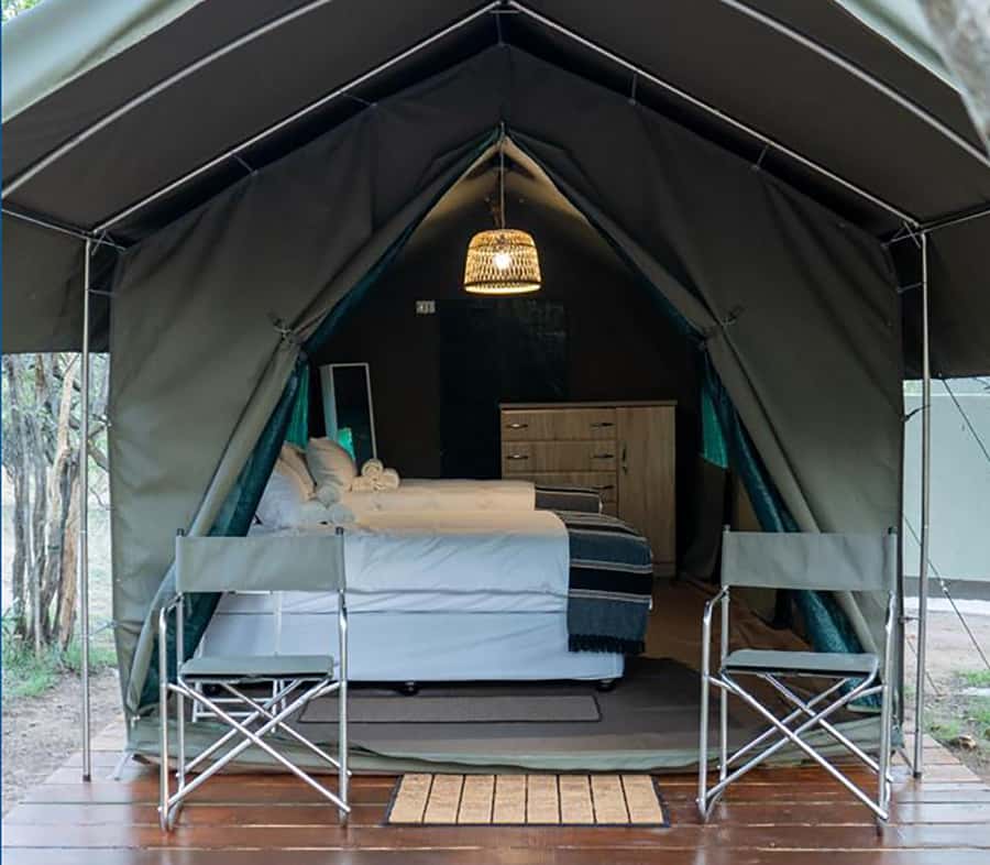 Johannesburg: 3-Day Kruger Budget Glamping Safari - Sekekama Tented Camp and the first afternoon