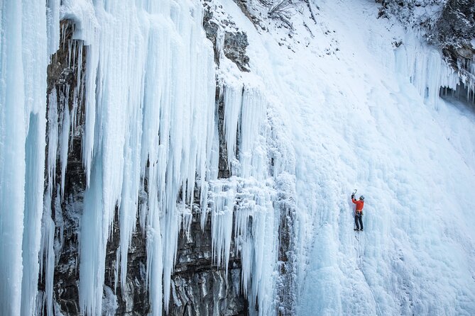 Johnston Canyon Frozen Waterfalls - Small Group Tour - Hot drinks by the firepit