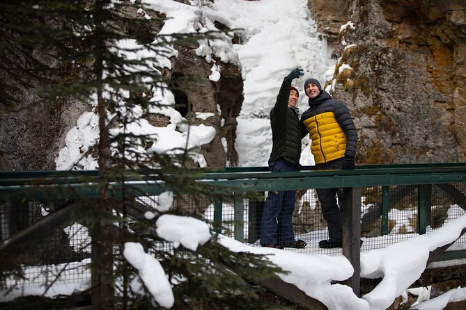 Johnston Canyon Frozen Waterfalls - Small Group Tour - The Bow Valley Parkway adds scenic variety